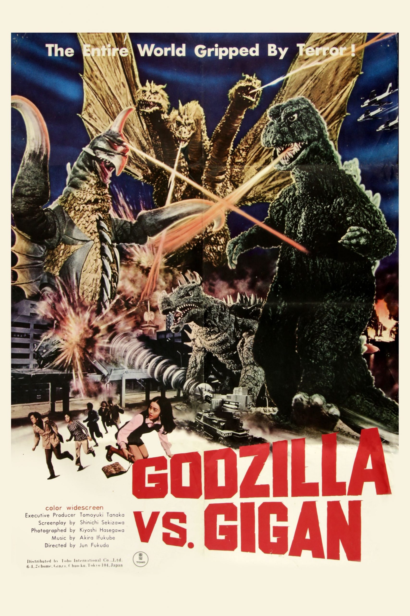 Godzilla vs. Gigan – PG13 Guide – Hiroshi Ishikawa, Tomoko Umeda ...